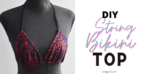 Triangle Bikini Top Pattern SewGuide