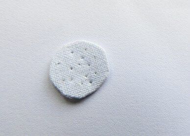 base for the fabric brooch
