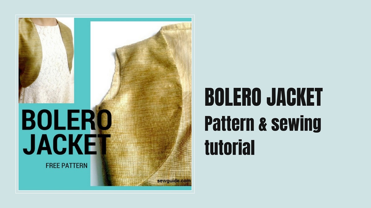 Sew An Easy Bolero FREE DIY Sewing Pattern Tutorial SewGuide Sew An Easy Bolero FREE DIY Sewing Pattern Tutorial SewGuide
