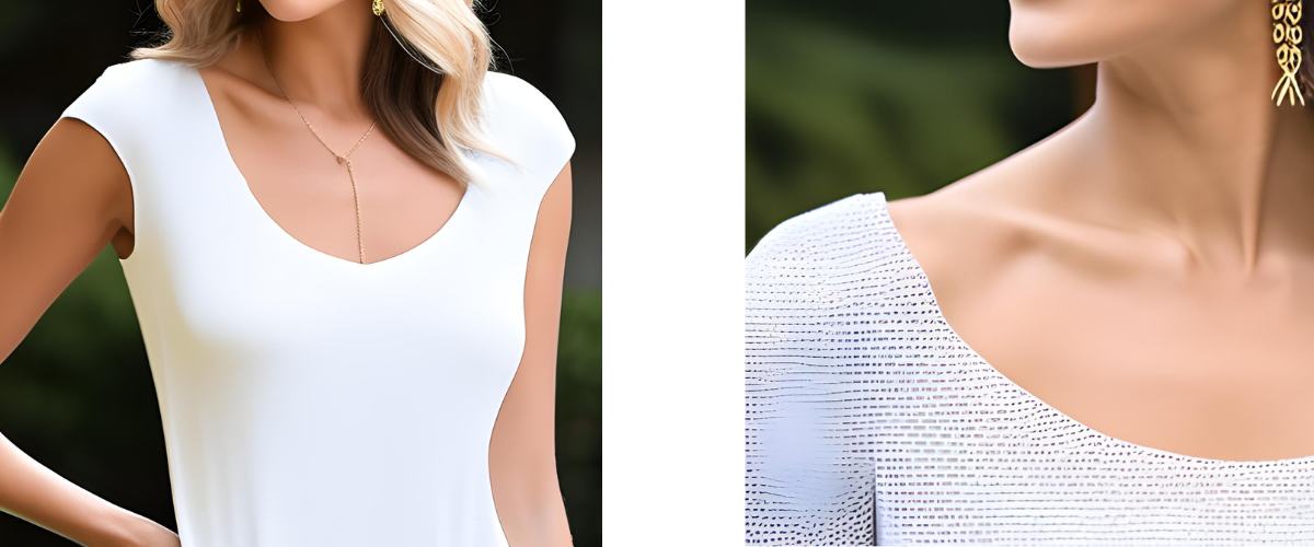 Women's Scoop Neck Gathered Vest Top – Elastic Bubble Hem, Soft Viscose/Elastane Knit – Made In Italy