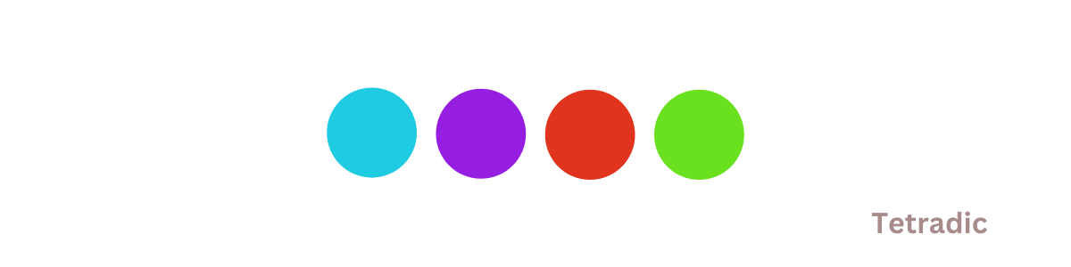 tetradic colors