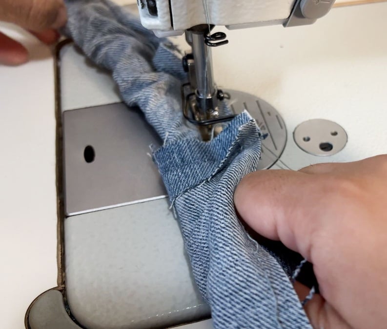 stitch edges together