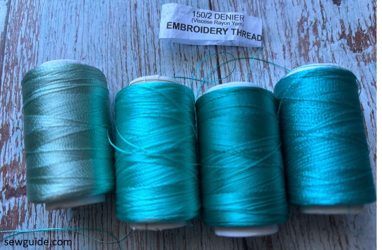 machine embroidery thread