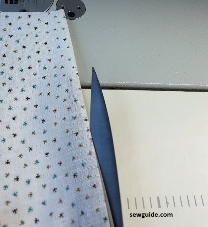 back bodice cut at the center