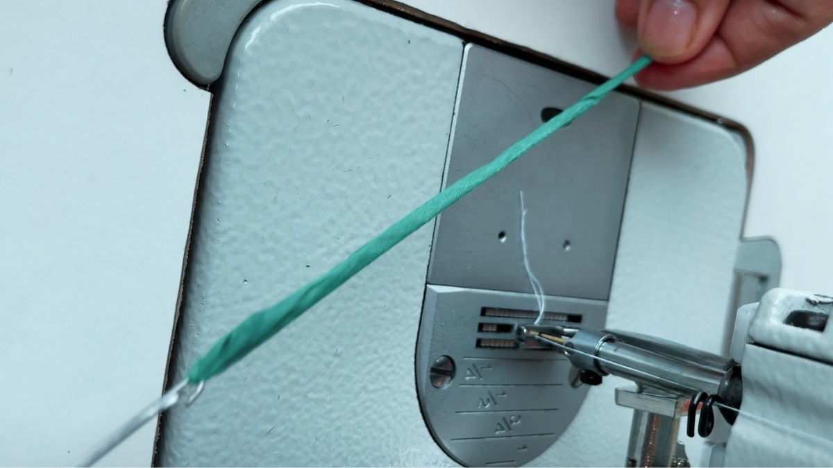 thin tube made with loop turner