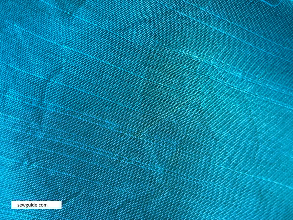 slubs yarns on fabric