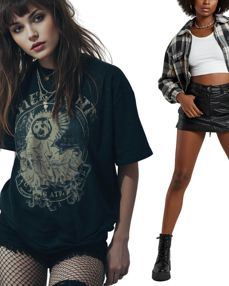 Grunge Fashion Look 2