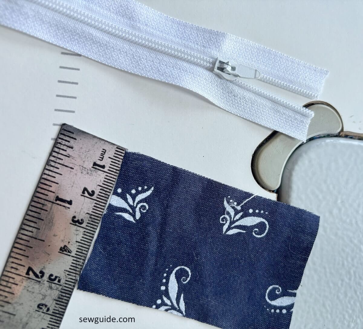 fabric for zipper stop tab
