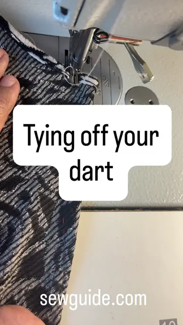Tying dart thread ends thumbnail