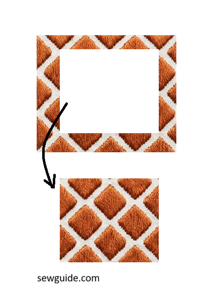 cut out the tile