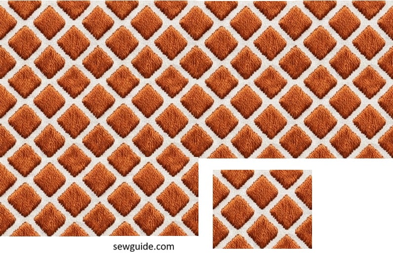 the pattern repeat design